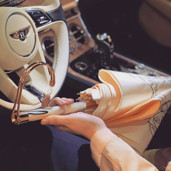 Ivory Sketch Woman Umbrella