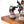 Load image into Gallery viewer, Hand Painted Pewter Chess Pieces + Leatherette Chess Board
