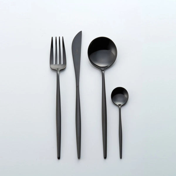 Moon Mirror Polished Black 24 Piece