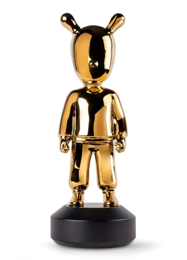 The golden Guest Big Sculpture