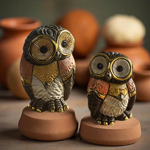 Eastern Owl & baby Set