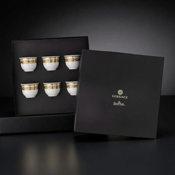 Virtus Gala White Set of 6 mugs small without handle