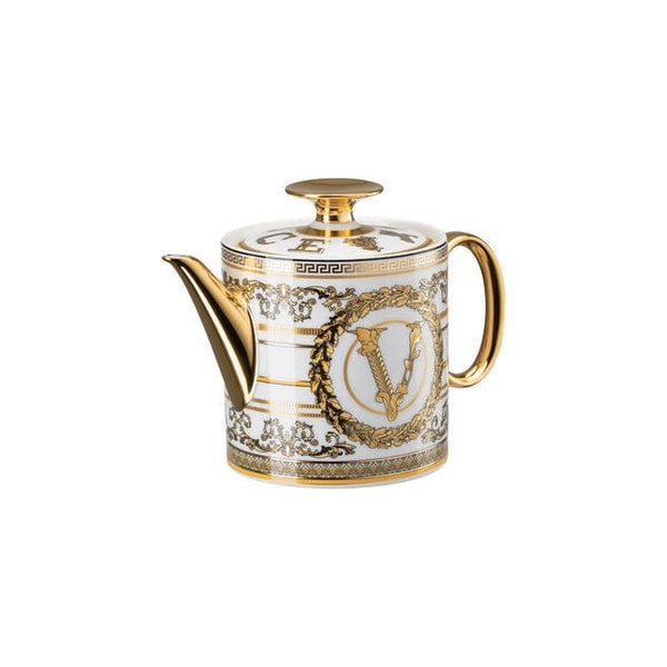 Virtus Gala White Teapot 3