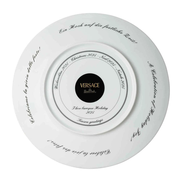 I Love Baroque Holiday Christmas plate