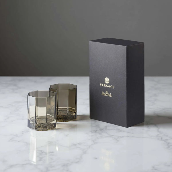 Medusa Lumiere Haze Gb 2 whisky tumblers