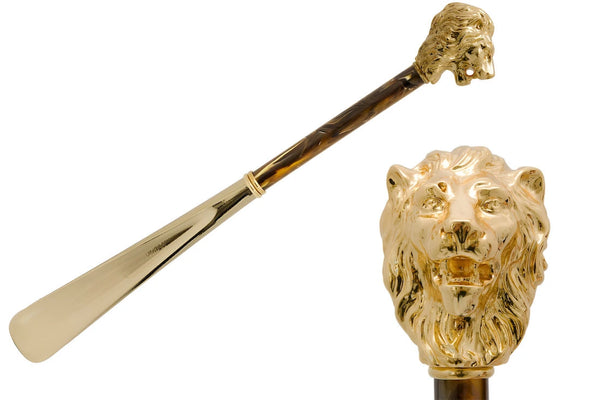 Gold Lion Shoehorn