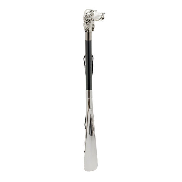 Silver Dog Shoehorn