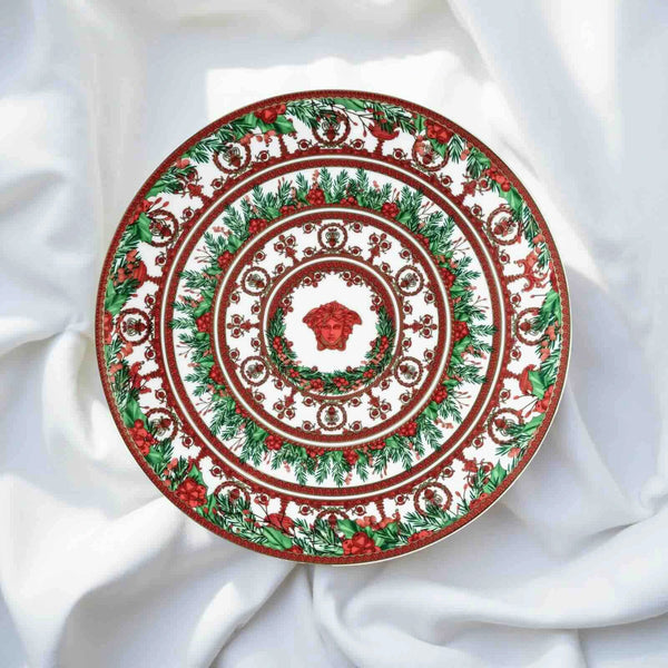 I Love Baroque Holiday Christmas plate