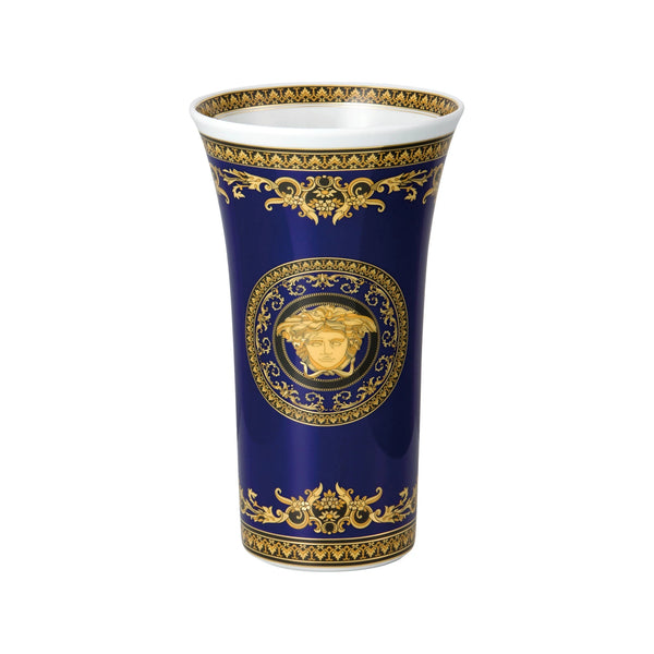 Medusa blau Vase