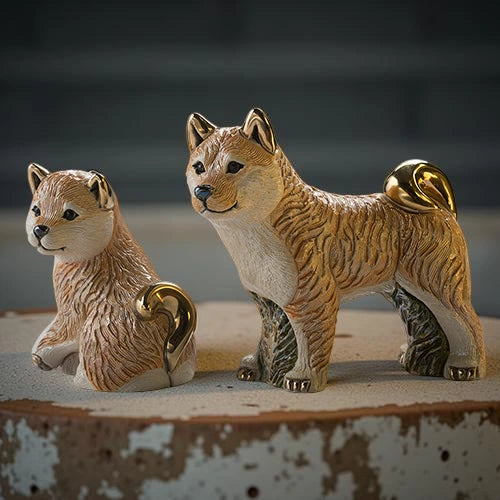 Shiba & Puppy Set