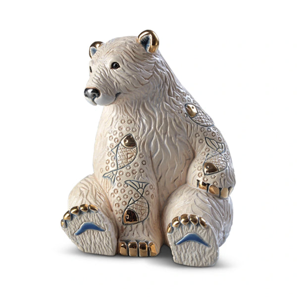 Polar Bear With Fish