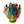 Load image into Gallery viewer, Vase with parrots Green
