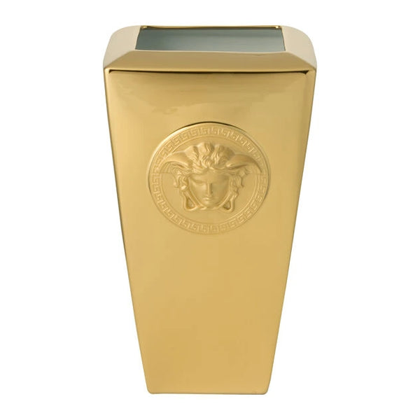 Medusa Gold Vase