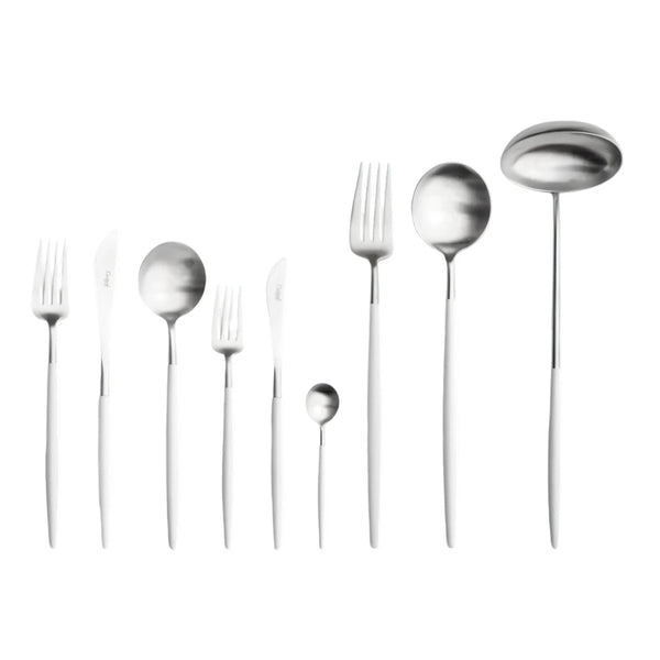 Goa White Silver Plated 75 Pcs. + Wooden box
