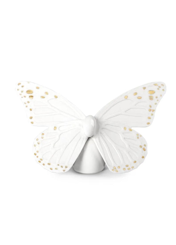Set Butterflys Golden Luster