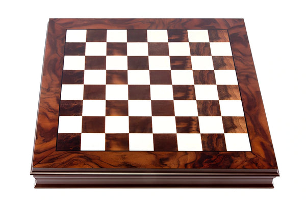 Walnut Briar ChessBoard Box Medium