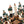 Load image into Gallery viewer, Napoleon in Russia Hand painted Chess Set with Leatherette Chessboard
