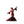 Load image into Gallery viewer, Mosaico Flamenco Dancer Red Dress
