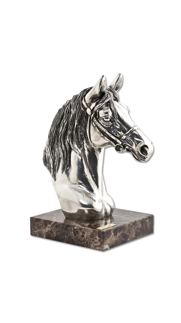 Silver Horse Head