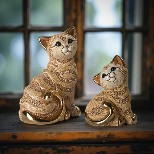 Ginger Cat & Kitten Set