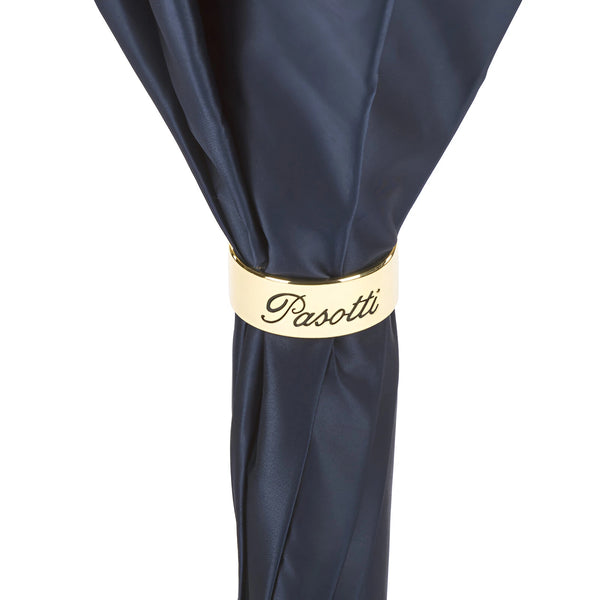 Luxury Blue Dahlia Umbrella Double Cloth