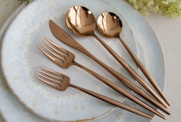 Moon Mirror Polished Copper 24 Piece