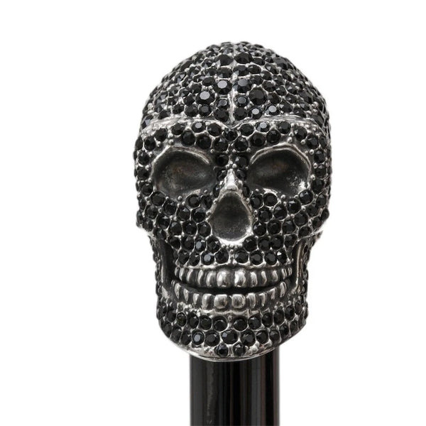 Black Skull Cane