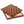 Load image into Gallery viewer, Samurai Set Hand Painted Resin Chess Pieces+Leatherette Red Chessboard Box
