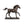 Load image into Gallery viewer, Illuminated galloping horse with light button
