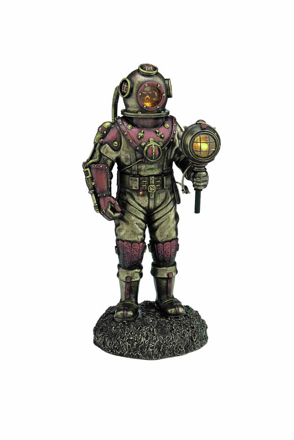 Deep diver Skeleton with light button