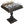 Load image into Gallery viewer, Staunton XL Fantasy Style + Tilia Black Finish Wood Chess Table Marble Top Double Drawer
