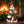 Load image into Gallery viewer, Glass hanger Santa Red
