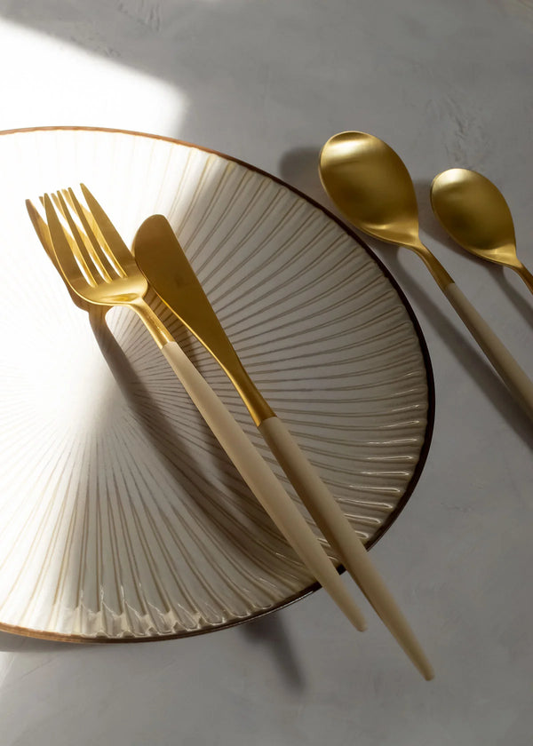 Cutipol Goa Ivory Gold 24 Piece