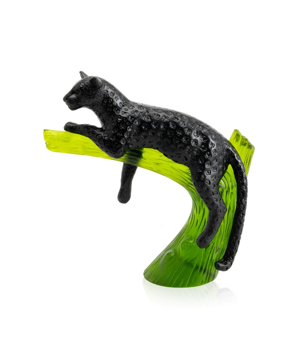 Black Panther on Emerald Tree