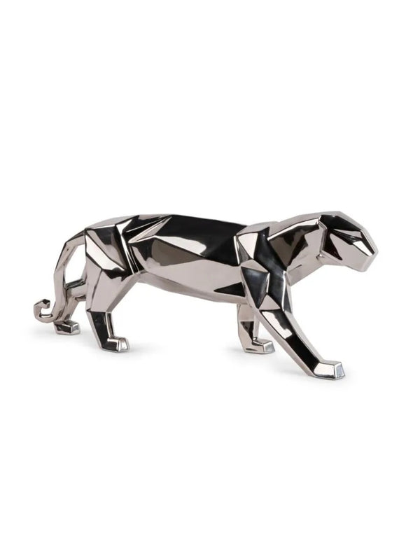 Panther Silver Sculpture