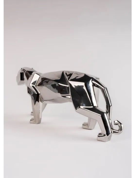 Panther Silver Sculpture