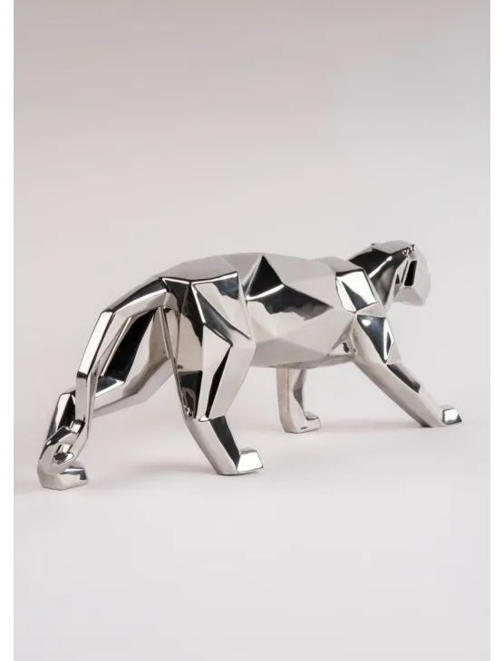 Panther Silver Sculpture