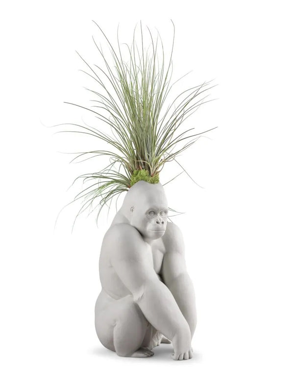 Gorilla Garden Figurine