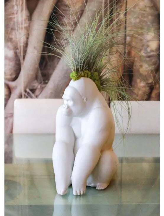 Gorilla Garden Figurine