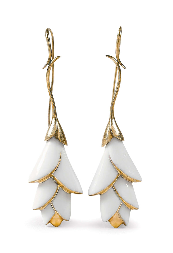 Heliconia Long Earrings