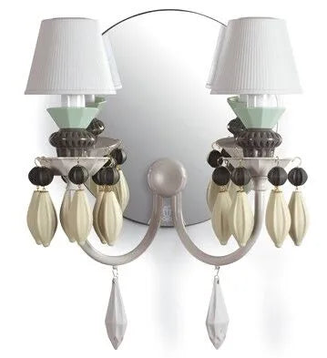 Belle de Nuit 2 Lights Wall Sconce Black