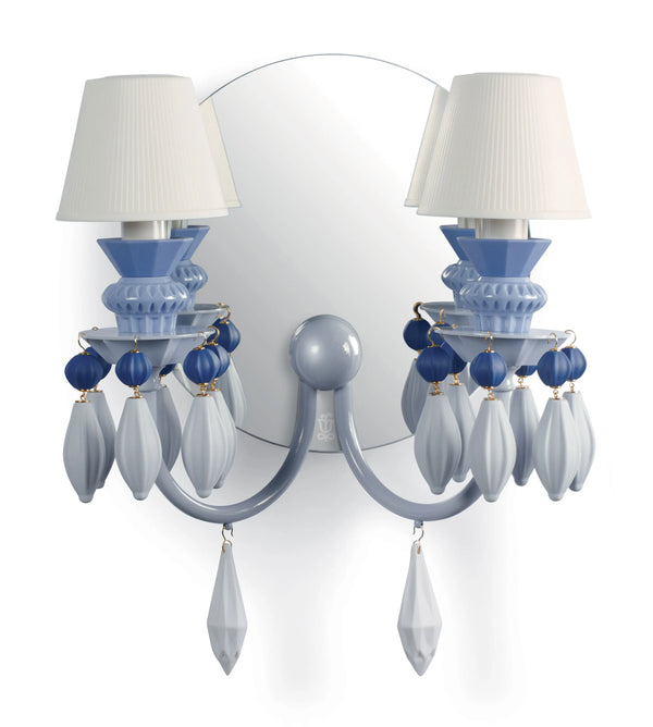 Belle de Nuit 2 Lights Wall Sconce Blue