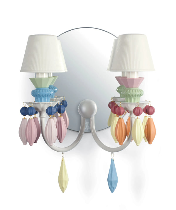 Belle de Nuit 2 Lights Wall Sconce Multicolor
