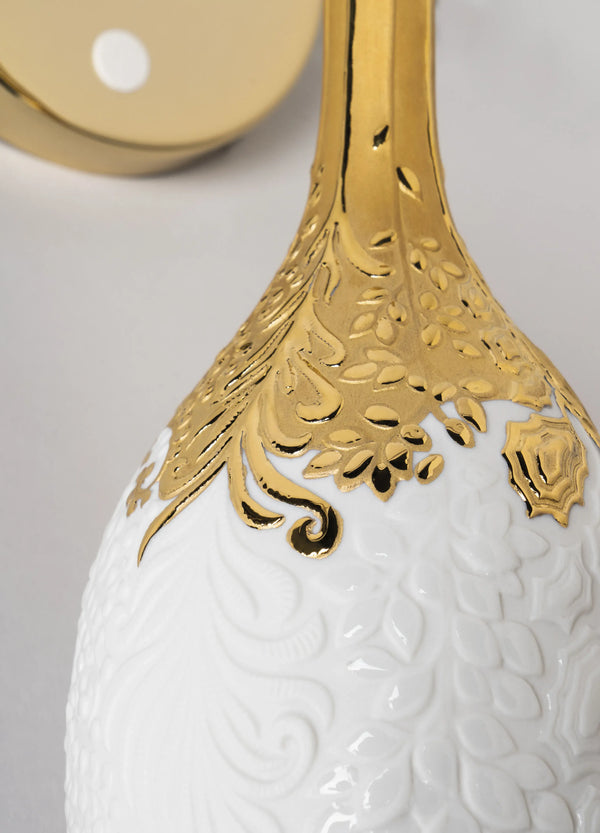 Naturofantastic Wall Sconce White & Gold