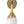Load image into Gallery viewer, Naturofantastic Wall Sconce White &amp; Gold
