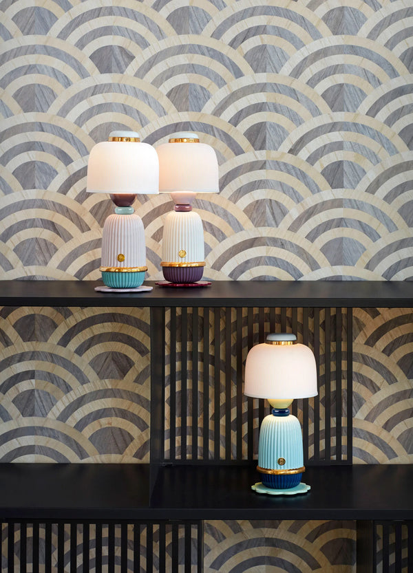 Kokeshi Lamp Blue