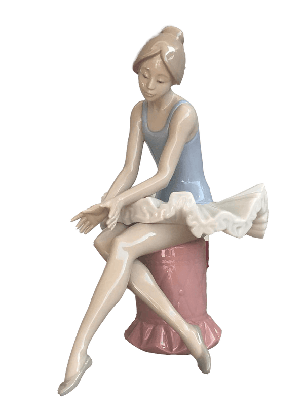 Sitting Ballet Dancer