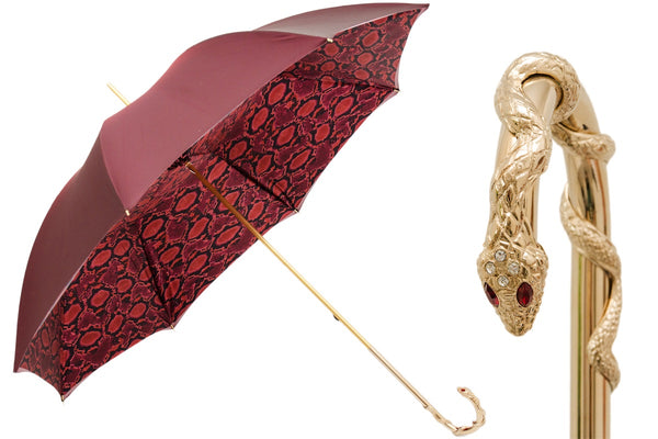 Red Python Umbrella
