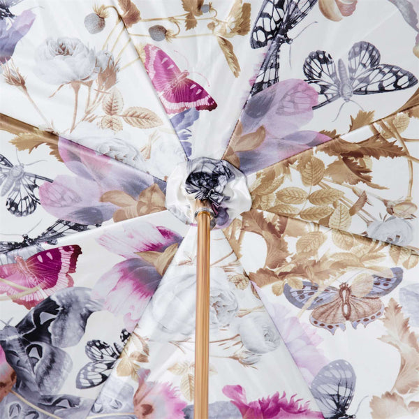 Purple Butterfly Umbrella