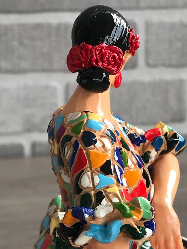 Dancer Mosaic Figurine